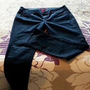 Elle 16 straight leg jeans dark wash